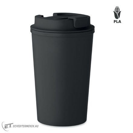 PLA duplafalú pohár 350 ml