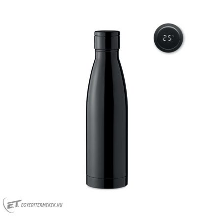 Hőmérős termoszpalack, 500 ml